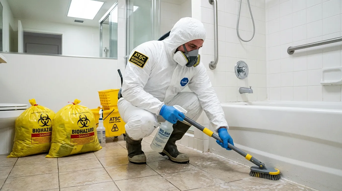 Decontamination equipment deployed for Blood Cleanup in Bridgeview